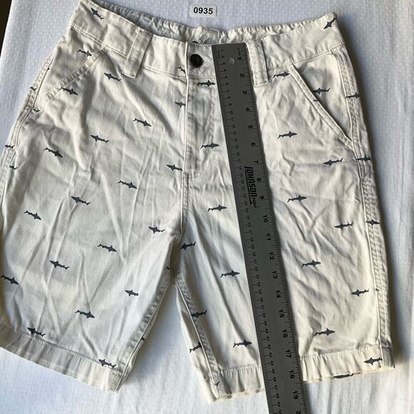 Roebuck & Co. Men’s Casual Flat Front Khaki Shorts size 32, Ivory Off White - Picture 3 of 7